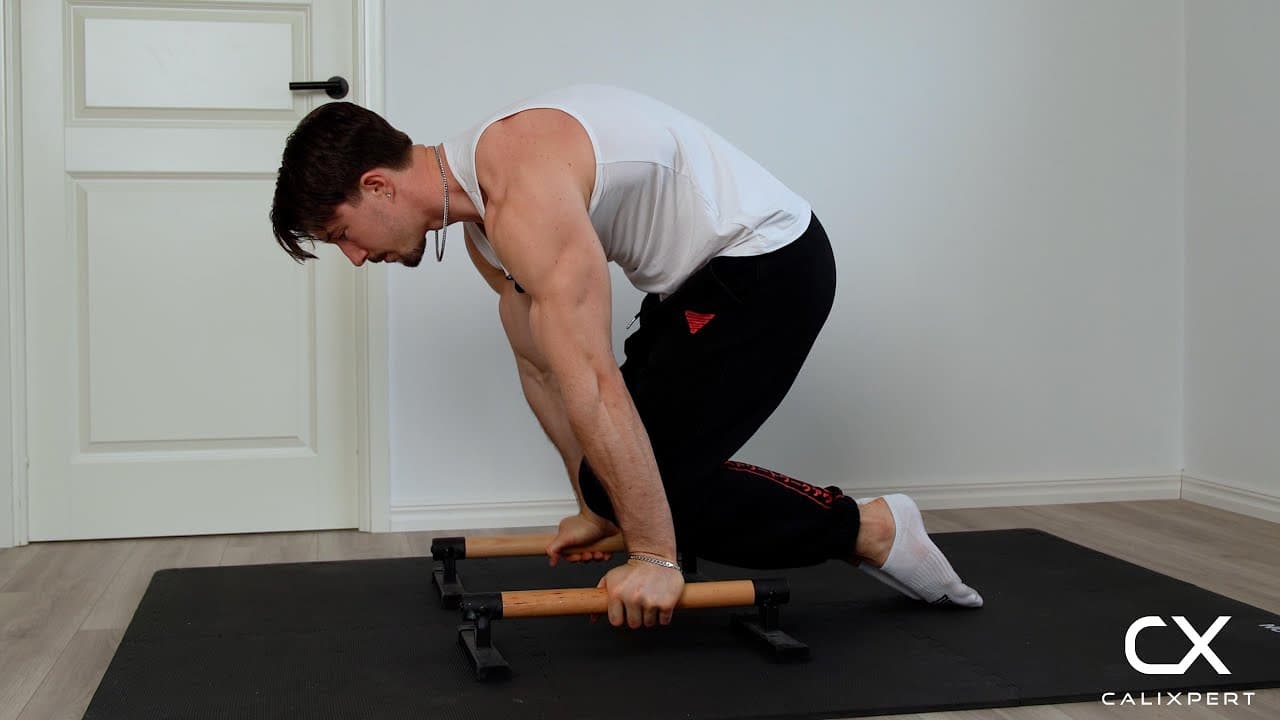 Floor Assisted Tuck Planche