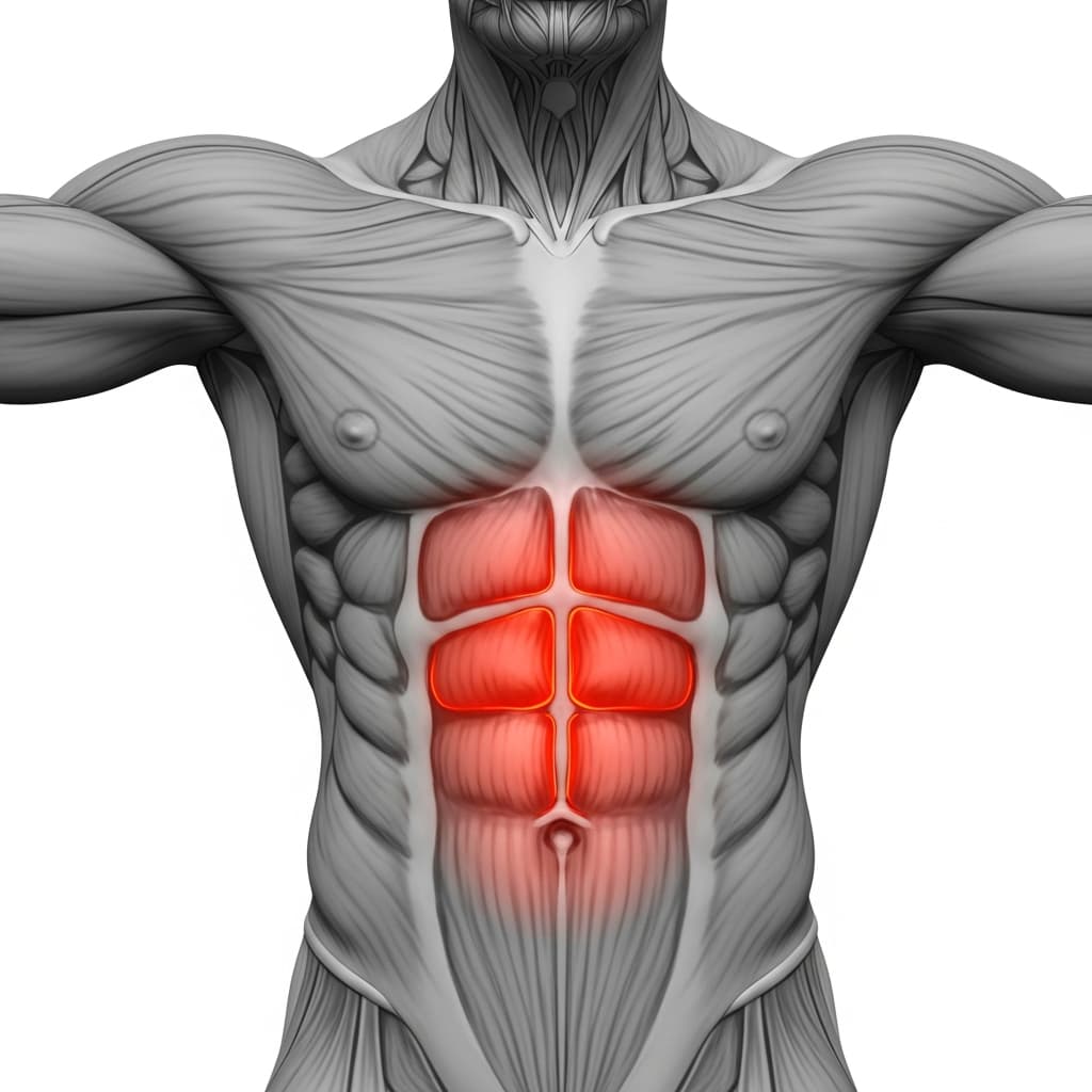 Abs muscle anatomy