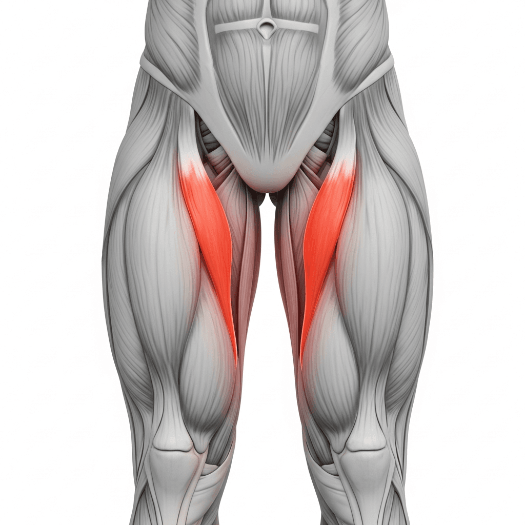 Höftadduktorer muscle anatomy