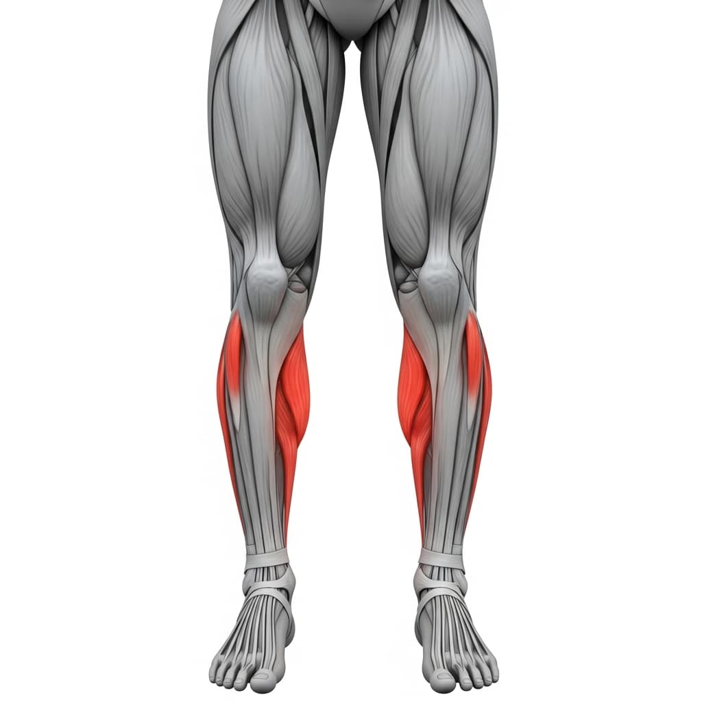 Calves muscle anatomy