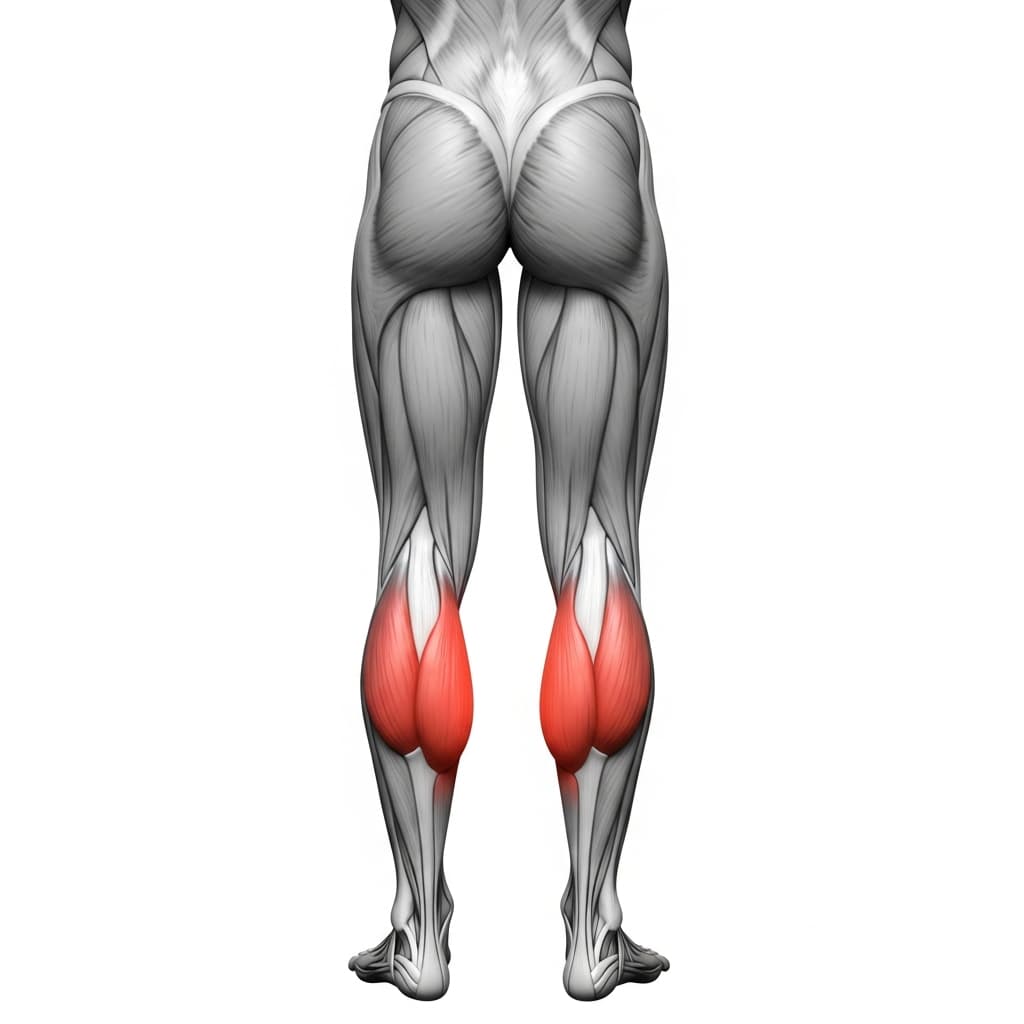 Calves muscle anatomy