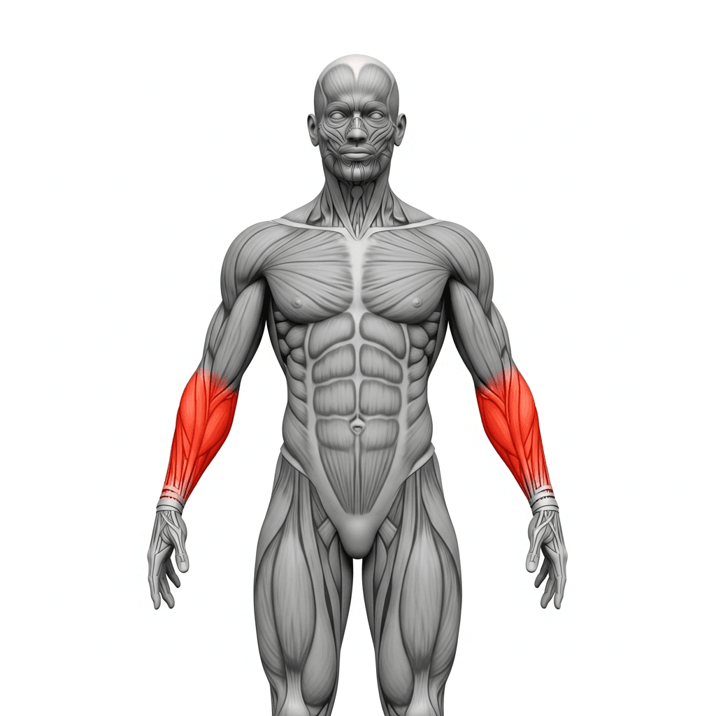 Underarmar muscle anatomy