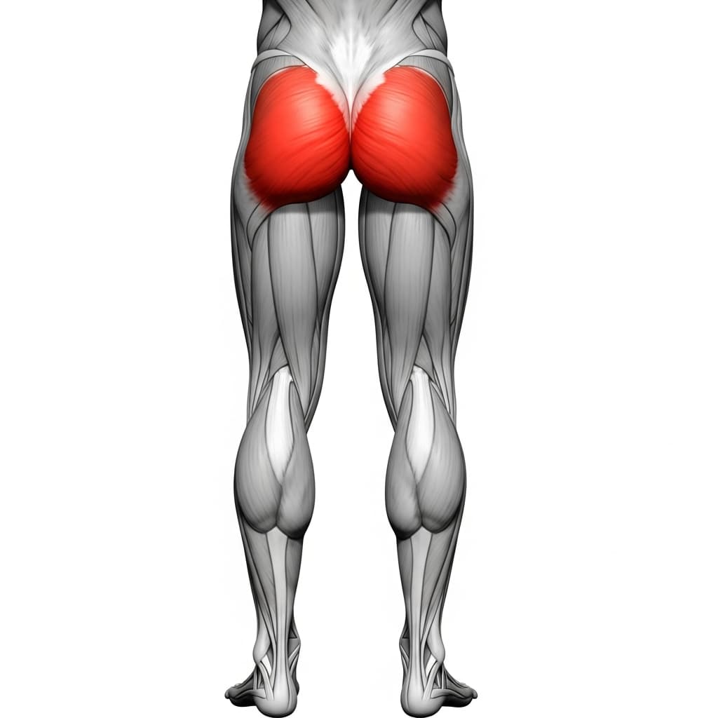 Glutes muscle anatomy