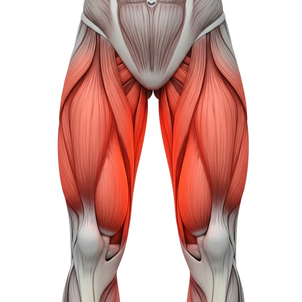 Quads muscle anatomy