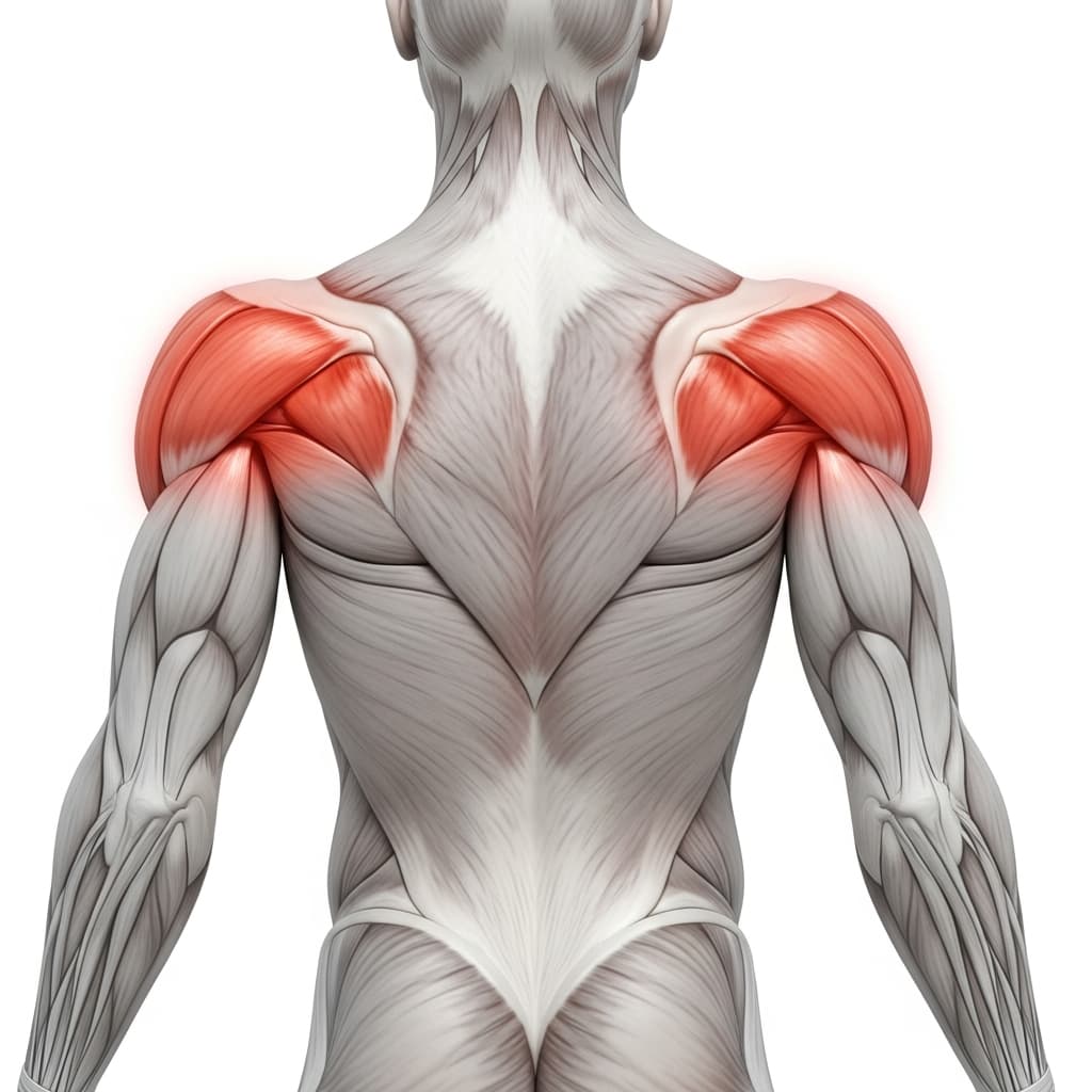 Rear Deltoid muscle anatomy