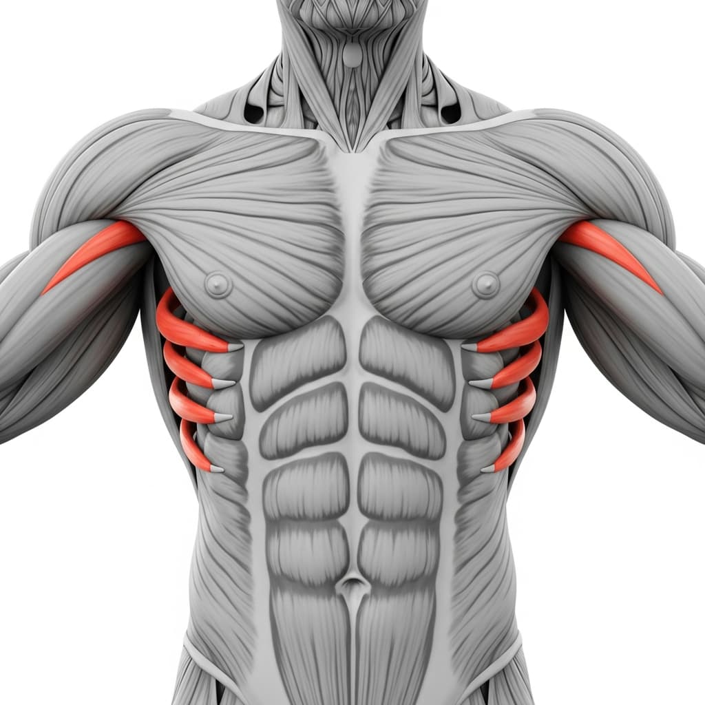 Serratus Anterior muscle anatomy