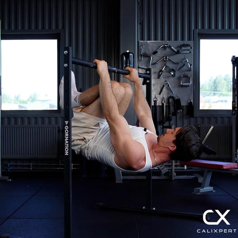 Tuck Front Lever Scapula Pull Ups
