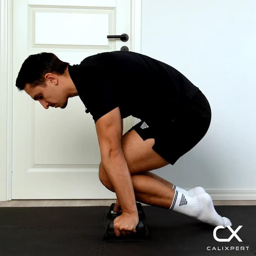 Assisterad Tuck Planche