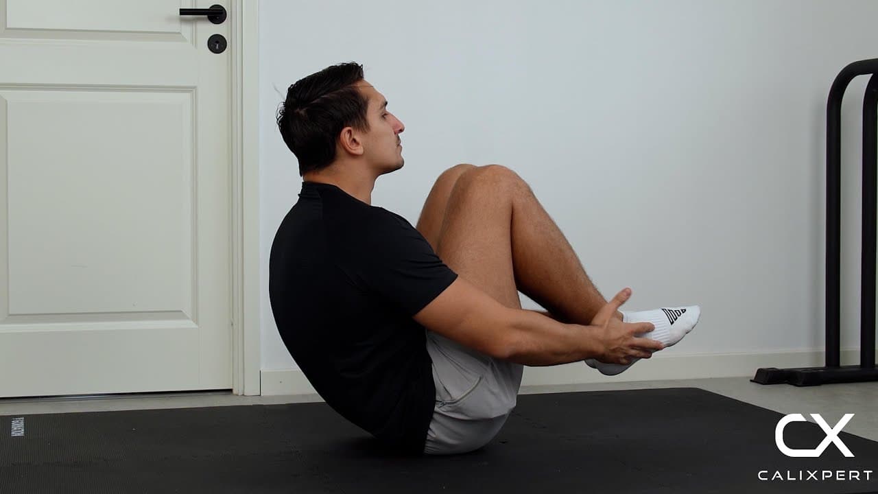Hollow Body To Tuck V-ups