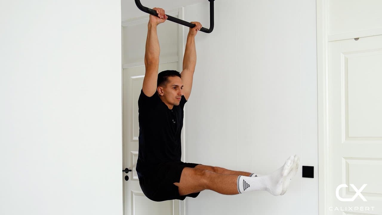 Hängande L-sit Hold
