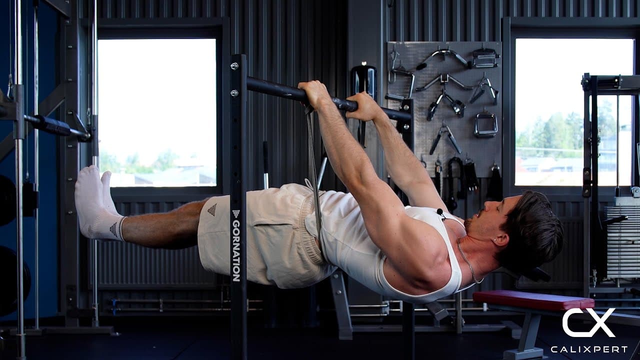 Assisted Front Lever