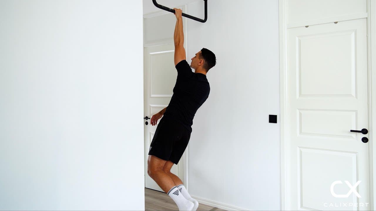 Enarms skulderblads-pull-ups