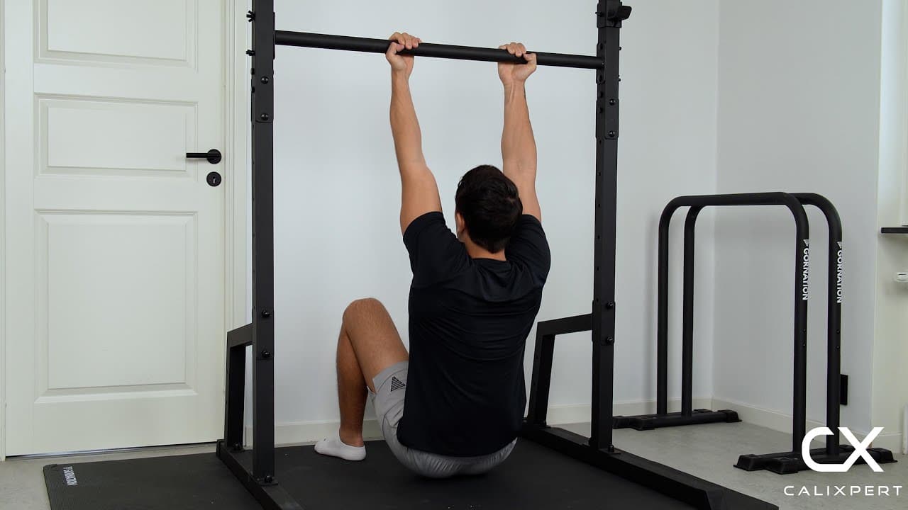 Sittande chin-ups
