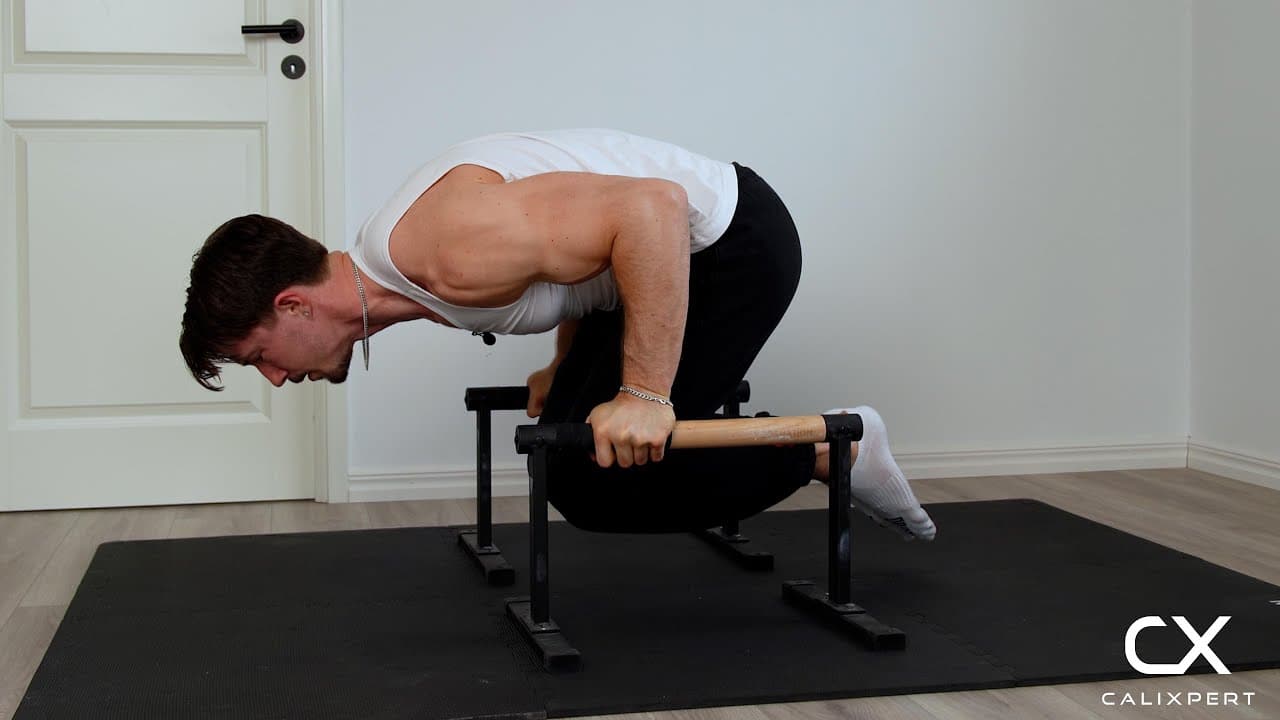 Tuck Planche Armhävningar