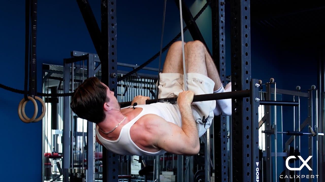Assisted Tuck Front Lever Pull Ups