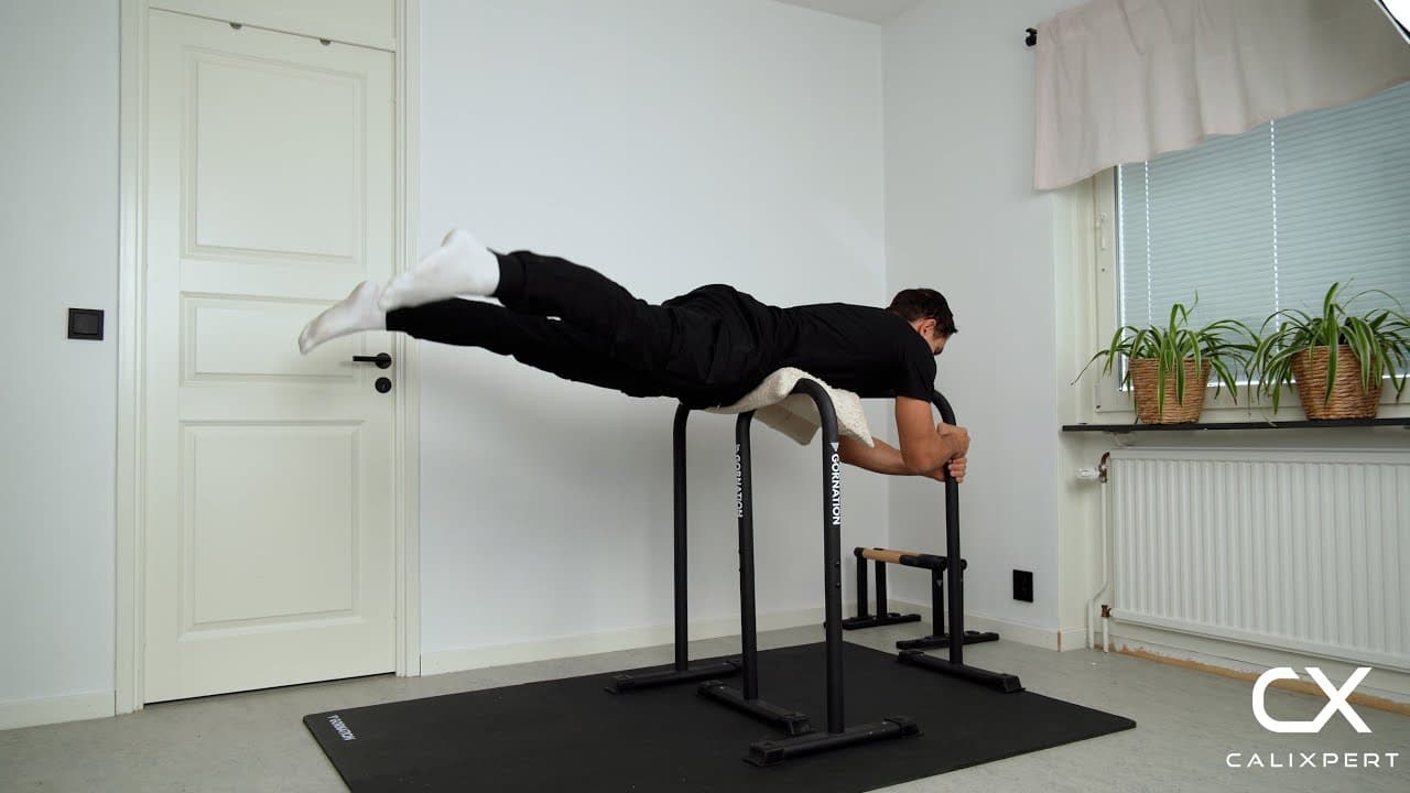Straddle Hyperextension